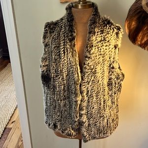 Quinn Rabbit Fur Vest